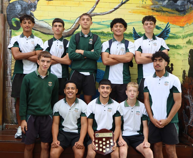 Our boys Parramatta Eels 7s Tournament winners.